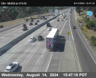 (C094) NB 805 : 47th Street (on ramp)