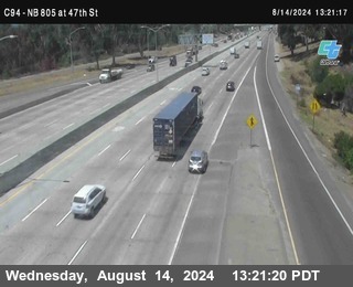 (C094) NB 805 : 47th Street (on ramp)