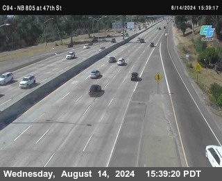 (C094) NB 805 : 47th Street (on ramp)