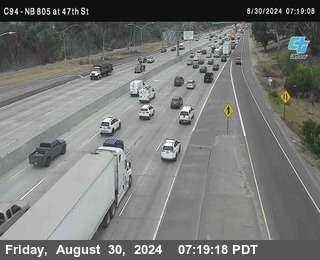 (C094) NB 805 : 47th Street (on ramp)