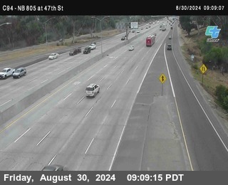 (C094) NB 805 : 47th Street (on ramp)