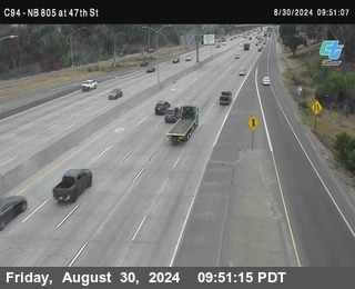 (C094) NB 805 : 47th Street (on ramp)