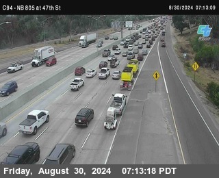 (C094) NB 805 : 47th Street (on ramp)