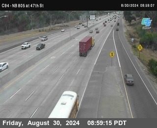 (C094) NB 805 : 47th Street (on ramp)