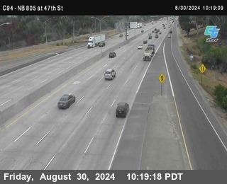 (C094) NB 805 : 47th Street (on ramp)