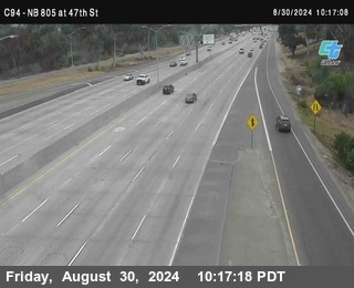 (C094) NB 805 : 47th Street (on ramp)