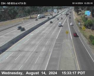 (C094) NB 805 : 47th Street (on ramp)