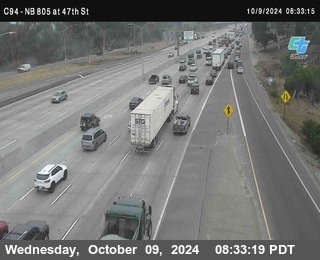 (C094) NB 805 : 47th Street (on ramp)