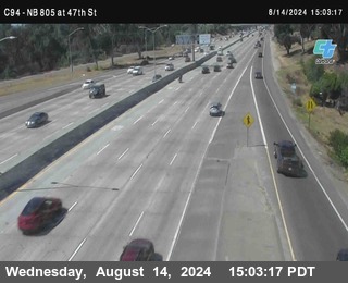 (C094) NB 805 : 47th Street (on ramp)