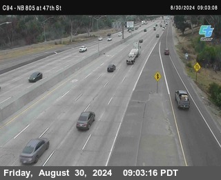 (C094) NB 805 : 47th Street (on ramp)