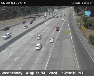 (C094) NB 805 : 47th Street (on ramp)