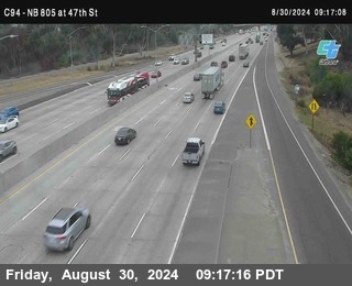 (C094) NB 805 : 47th Street (on ramp)