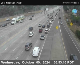 (C094) NB 805 : 47th Street (on ramp)