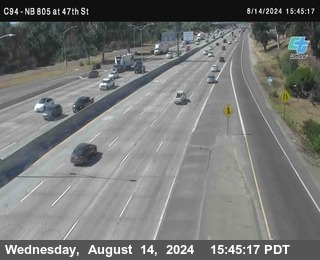 (C094) NB 805 : 47th Street (on ramp)