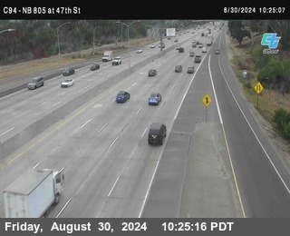 (C094) NB 805 : 47th Street (on ramp)