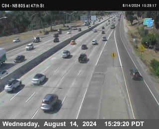 (C094) NB 805 : 47th Street (on ramp)