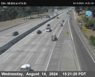 (C094) NB 805 : 47th Street (on ramp)