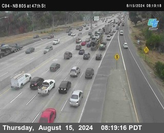 (C094) NB 805 : 47th Street (on ramp)