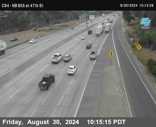 (C094) NB 805 : 47th Street (on ramp)