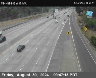 (C094) NB 805 : 47th Street (on ramp)