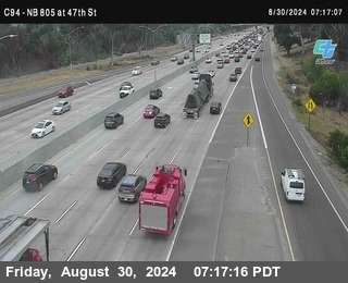 (C094) NB 805 : 47th Street (on ramp)