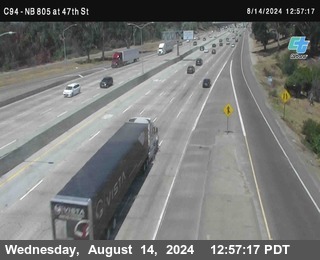 (C094) NB 805 : 47th Street (on ramp)