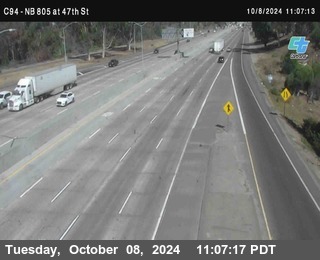 (C094) NB 805 : 47th Street (on ramp)