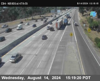 (C094) NB 805 : 47th Street (on ramp)