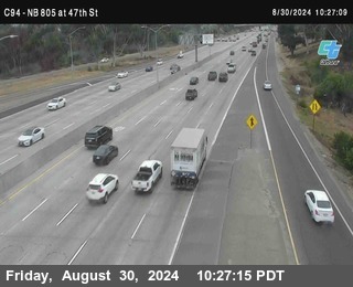 (C094) NB 805 : 47th Street (on ramp)