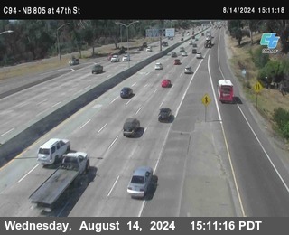 (C094) NB 805 : 47th Street (on ramp)