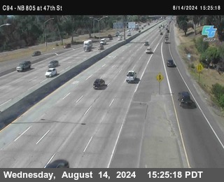 (C094) NB 805 : 47th Street (on ramp)