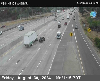 (C094) NB 805 : 47th Street (on ramp)