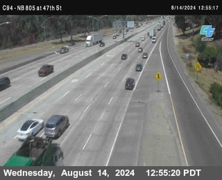 (C094) NB 805 : 47th Street (on ramp)