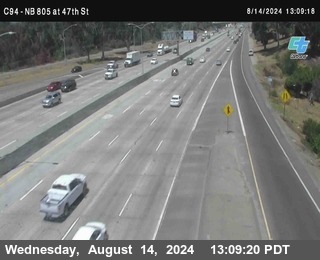 (C094) NB 805 : 47th Street (on ramp)