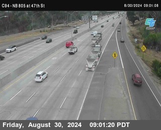 (C094) NB 805 : 47th Street (on ramp)