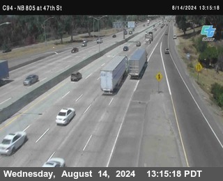 (C094) NB 805 : 47th Street (on ramp)