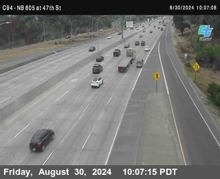 (C094) NB 805 : 47th Street (on ramp)