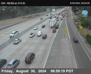 (C094) NB 805 : 47th Street (on ramp)