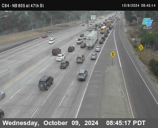 (C094) NB 805 : 47th Street (on ramp)