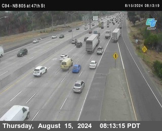 (C094) NB 805 : 47th Street (on ramp)