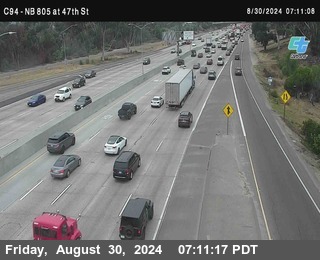 (C094) NB 805 : 47th Street (on ramp)