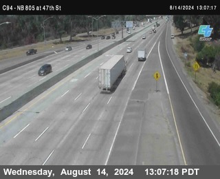 (C094) NB 805 : 47th Street (on ramp)