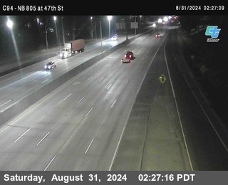 (C094) NB 805 : 47th Street (on ramp)