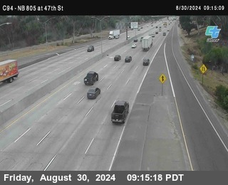 (C094) NB 805 : 47th Street (on ramp)