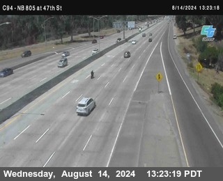 (C094) NB 805 : 47th Street (on ramp)