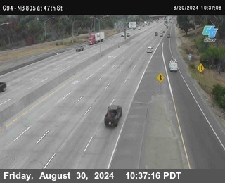 (C094) NB 805 : 47th Street (on ramp)