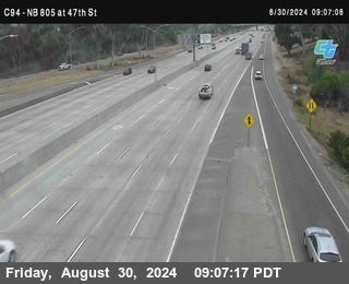 (C094) NB 805 : 47th Street (on ramp)