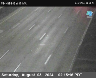 (C094) NB 805 : 47th Street (on ramp)