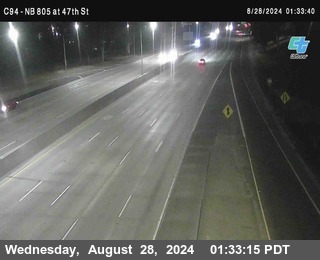 (C094) NB 805 : 47th Street (on ramp)