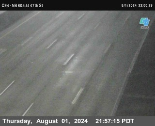 (C094) NB 805 : 47th Street (on ramp)